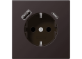 JUNG 1520-15 Prise de courant SCHUKO avec chargeur USB type A et type C Dark Canon de Fusil