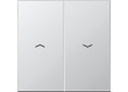 JUNG Enjoliveur double doigt store-VR -AL2995P