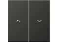 JUNG Enjoliveur double doigt store-VR -AL2995PAN