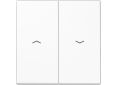 JUNG Enjoliveur double doigt store-VR -LS995PWW