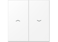 JUNG Enjoliveur double doigt store-VR -LS995PWWM