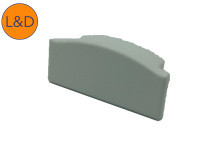 Accessoire bouchon sans trou pour profil ruban blanc IP20