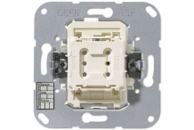 JUNG Bouton poussoir simple KNX à voyant - point milieu 4071.02 LED
