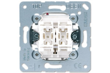 JUNG Mécanisme double bouton poussoir avec 2 contacts à fermeture 230V 531-2USI