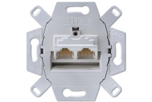 JUNG Mécanisme prise RJ45 double UAE8-8UPOK6