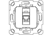 Zennio ZS55 - mécanisme prise RJ 45 simple- 8300009-8300047