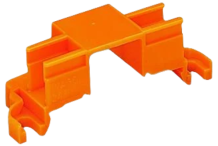 Wago 243-112 Adaptateur de montage; avec 4 compartiments.
