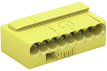 Wago 243-508 Connecteur jaune 8 trous BUS KNX