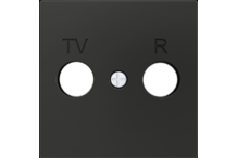 Zennio ZS55.Enjoliveur/Cache pour mécanisme/base de prise TV-R/FM 55 x 55 mm - 830001505- 830001506 - 830001509