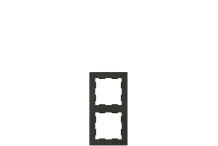 Zennio ZS55.cadre - 2 modules - 980000205 - 980000206 - 980000209