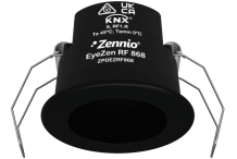 Zennio EyeZen RF 868 Détecteur de mouvement KNX RF pour plafond (868 MHz) ZPDEZRF868A
